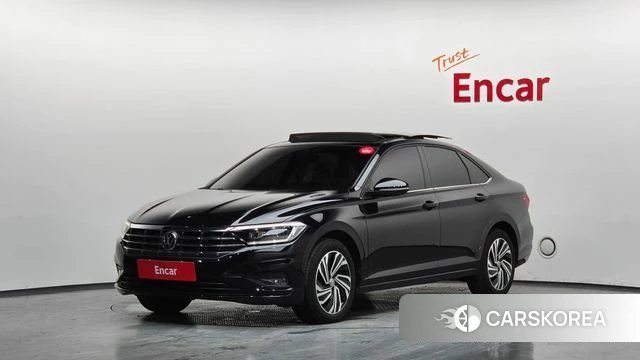 Volkswagen 7th Generation of Jetta 2021 Черный из Кореи