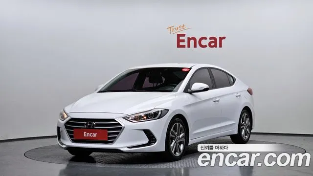 Hyundai Avante AD 2018 Белый из Кореи