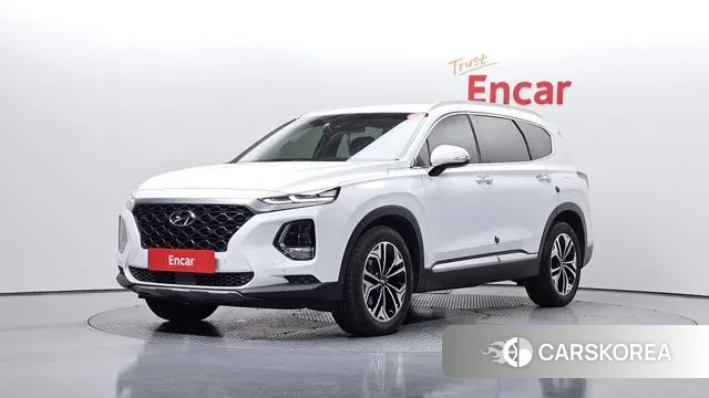 Hyundai Santa Fe TM 2020 Белый из Кореи