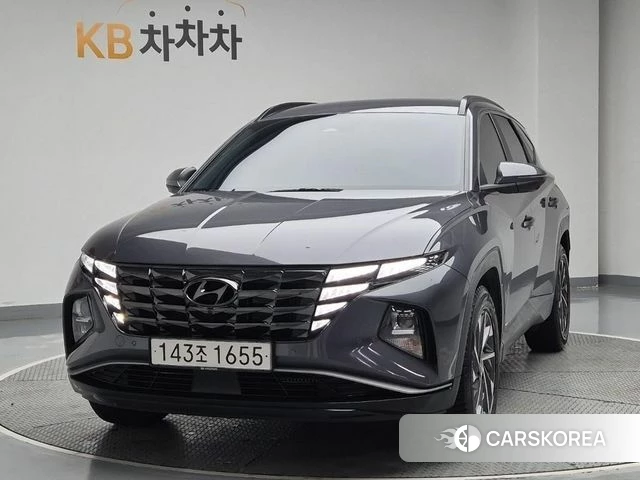 Hyundai Tucson Hybrid (NX4) 2021 Серый из Кореи