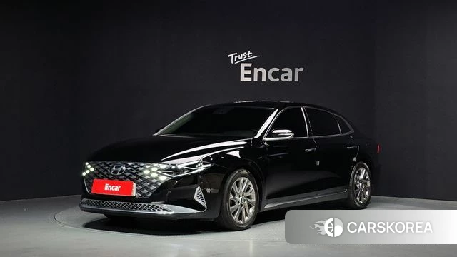 Hyundai The New Grandeur IG Hybrid 2021 Черный из Кореи