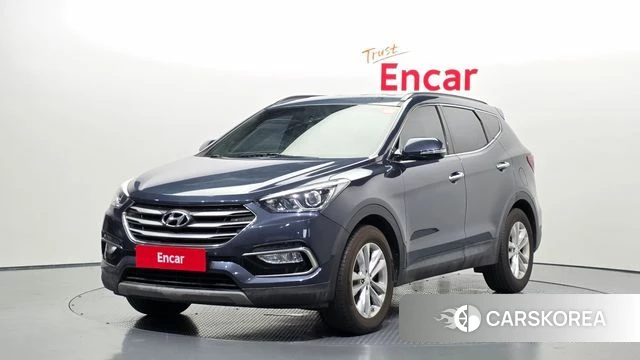 Hyundai Santa Fe The Prime 2018 Синий из Кореи