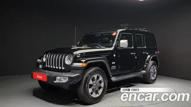 Jeep Wrangler (JL) 2023 Черный из Кореи