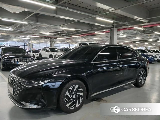 Hyundai The New Grandeur IG Hybrid 2020 Черный из Кореи