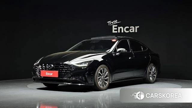 Hyundai Sonata (DN8) 2023 Черный из Кореи