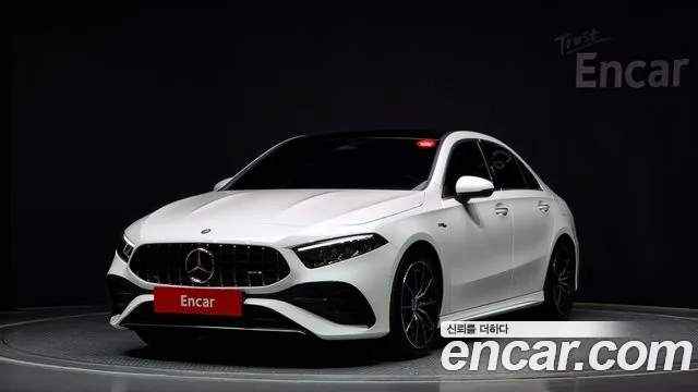 Mercedes-Benz A-Class W177 2024 Белый из Кореи