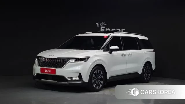 Kia Carnival 4th generation 2021 Белый из Кореи