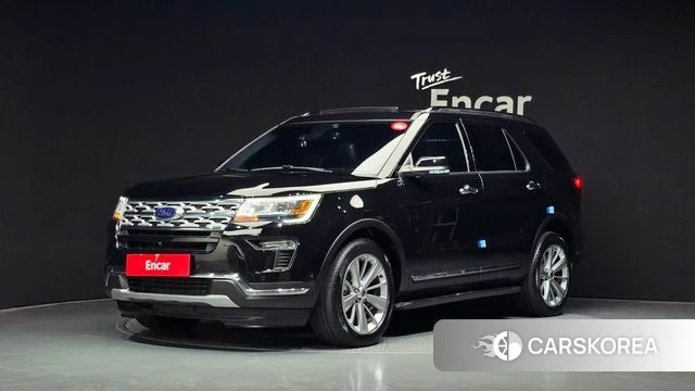 Ford Explorer 2019 Черный из Кореи