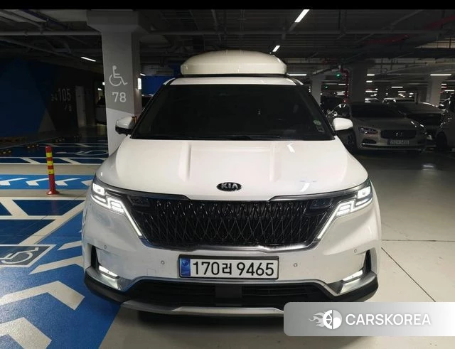 Kia Carnival 4th generation 2020 Белый из Кореи