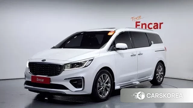 Kia The New Carnival 2019 Белый из Кореи