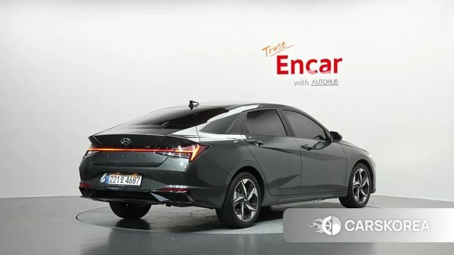 Hyundai Avante (CN7) 2020 Серый из Кореи