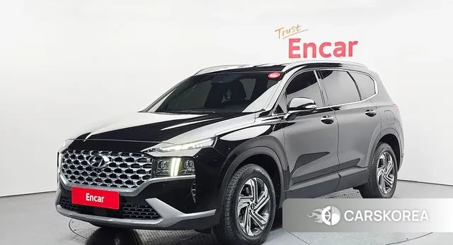 Hyundai The New Santa Fe 2021 Черный из Кореи
