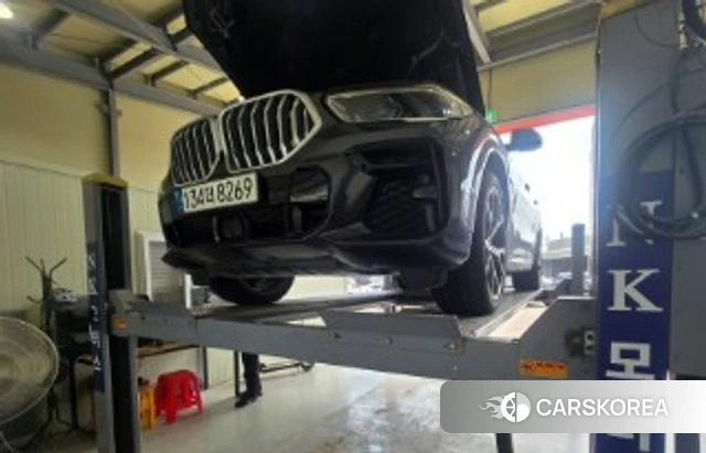 BMW X6 (G06) 2021 Серый из Кореи