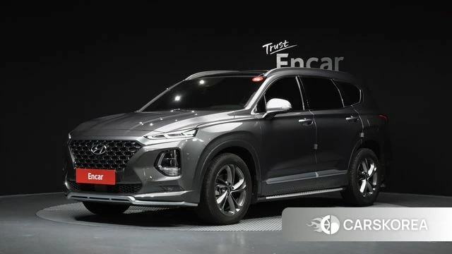 Hyundai Santa Fe TM 2019 Серый из Кореи