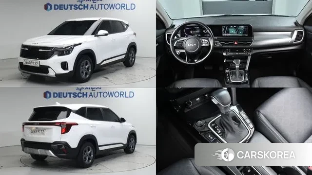 Kia The New Seltos 2023 Белый из Кореи