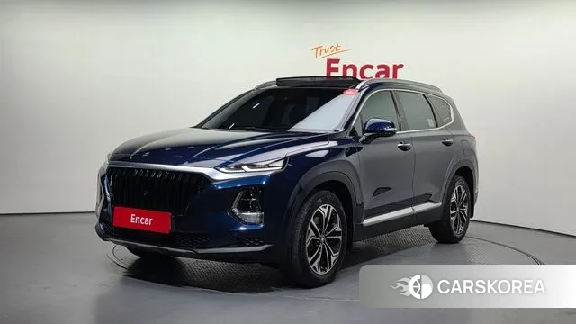 Hyundai Santa Fe TM 2018 Синий из Кореи