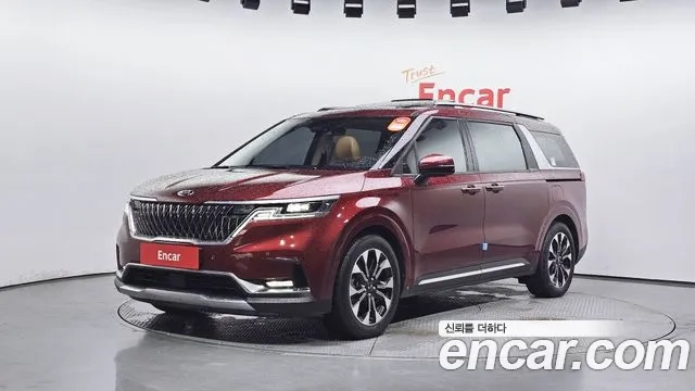 Kia Carnival 4th generation 2020 Красный из Кореи