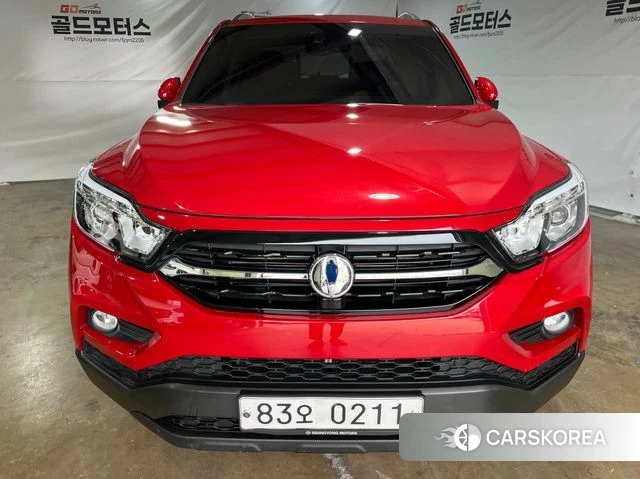 Ssangyong Rexton Sports 2018 Красный из Кореи