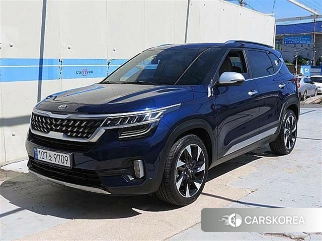 Kia Seltos 2020 Синий из Кореи