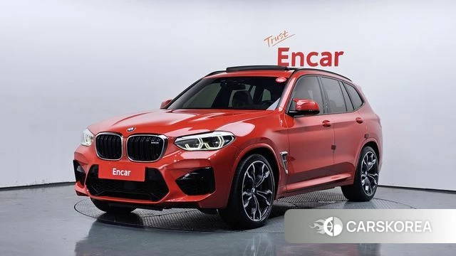 BMW X3M (G01) 2020 Красный из Кореи