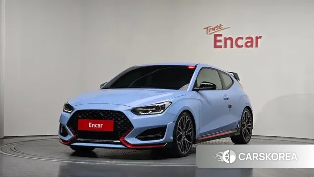 Hyundai Veloster (JS) 2018 Светло-серебряный цвет из Кореи