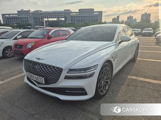Genesis G80 (RG3) 2021 Белый из Кореи
