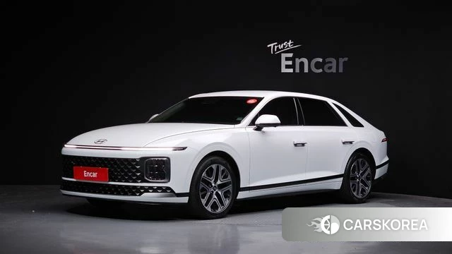 Hyundai Grandeur (GN7) 2023 Белый из Кореи