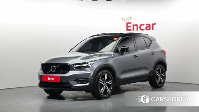 Volvo XC40 2018 Серый из Кореи