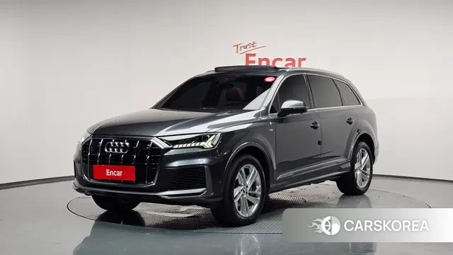 Audi Q7 (4M) 2021 Серый из Кореи