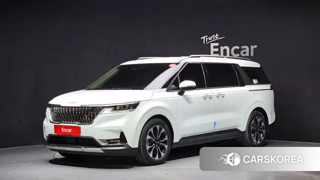 Kia Carnival 4th generation 2023 Белый из Кореи