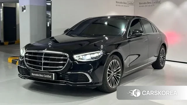 Mercedes-Benz S-Class W223 2024 Черный из Кореи