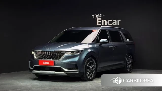 Kia Carnival 4th generation 2021 Синий из Кореи