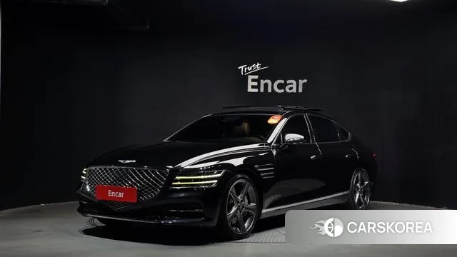 Genesis G80 (RG3) 2021 Черный из Кореи