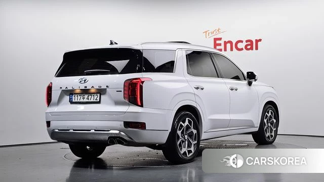 Hyundai Palisade 2021 Белый из Кореи