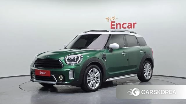 Mini Cooper Countryman 2023 Зеленый из Кореи