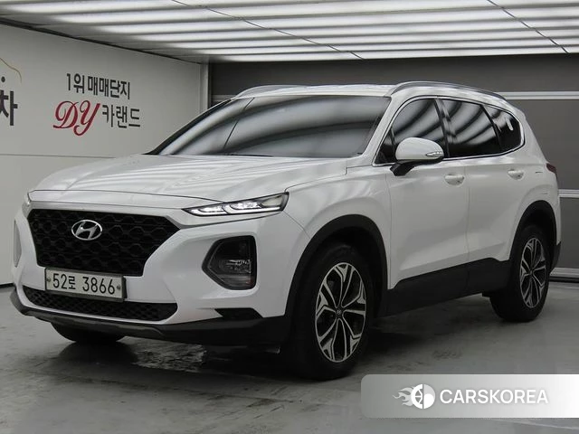 Hyundai Santa Fe TM 2018 Белый из Кореи