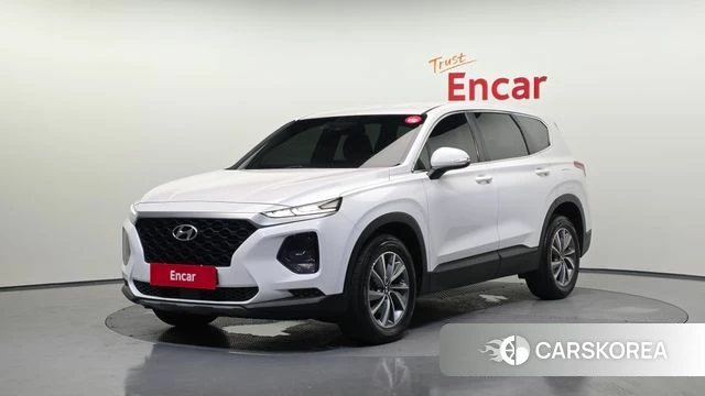 Hyundai Santa Fe TM 2018 Белый из Кореи