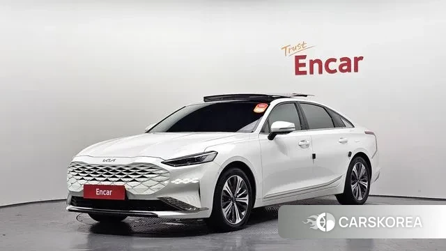 Kia K8 2022 Белый из Кореи