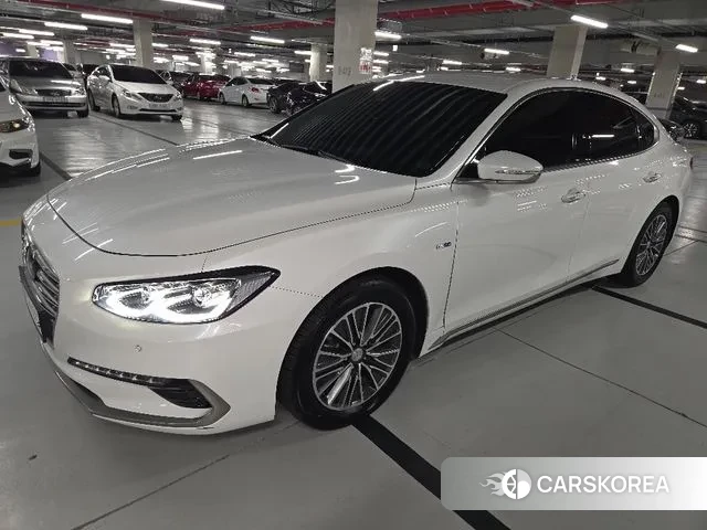 Hyundai Grandeur IG Hybrid 2018 Белый из Кореи