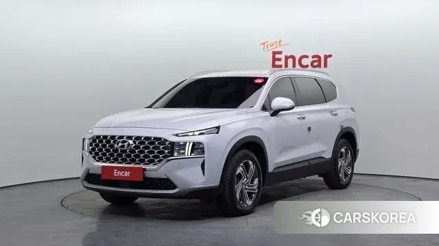Hyundai The New Santa Fe 2020 Серебристо-серый из Кореи