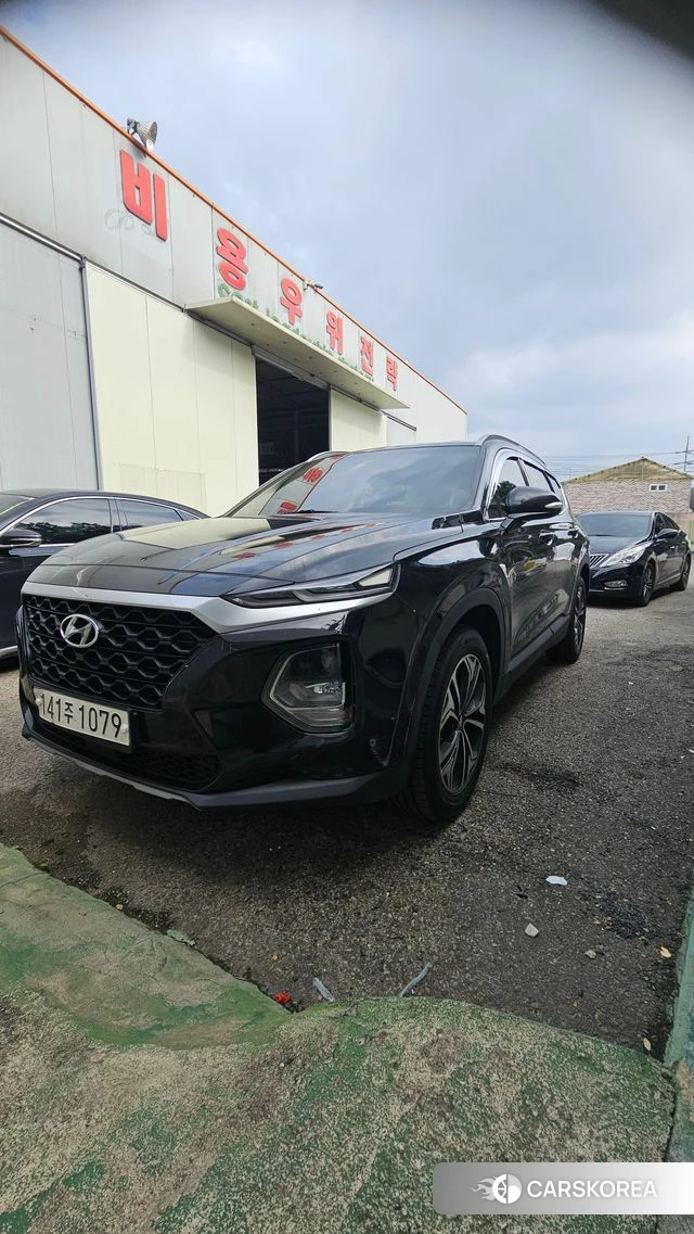 Hyundai Santa Fe TM 2018 Черный из Кореи