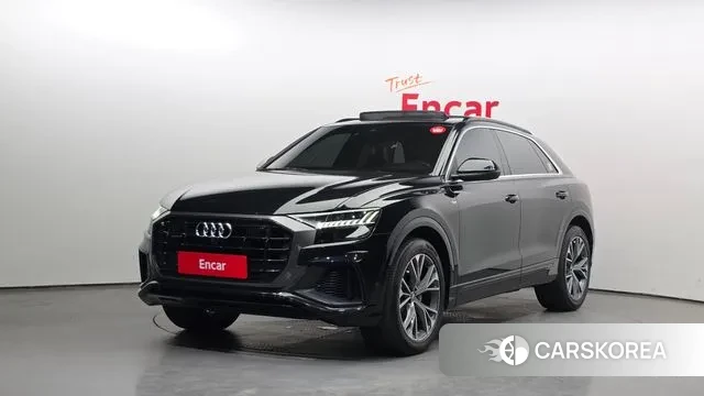 Audi Q8 (4M) 2021 Черный из Кореи