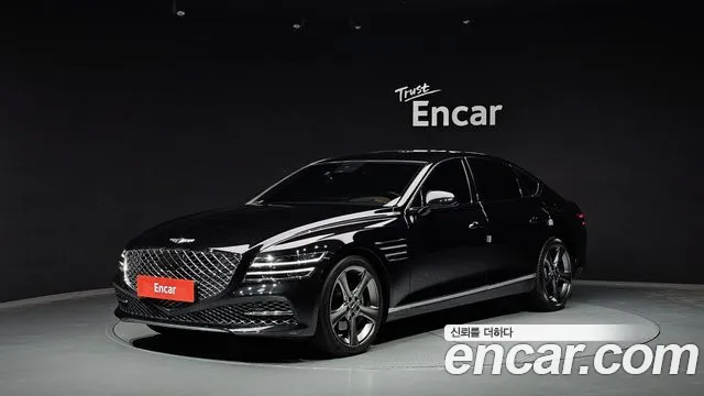 Genesis G80 (RG3) 2021 Черный из Кореи