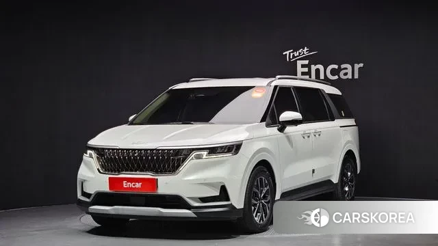 Kia Carnival 4th generation 2023 Белый из Кореи