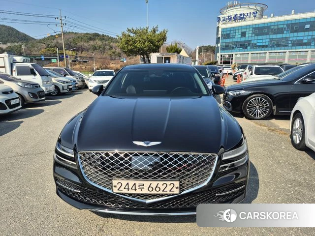 Genesis G80 (RG3) 2020 Черный из Кореи