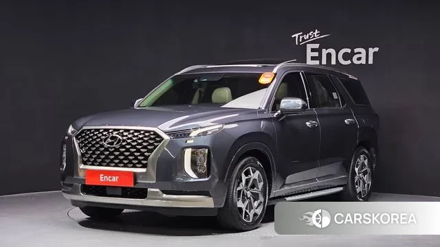 Hyundai Palisade 2021 Серый из Кореи