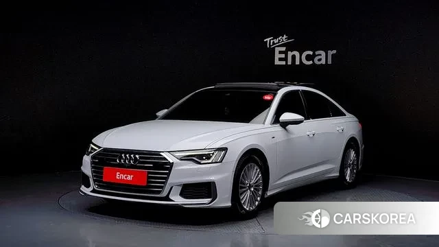 Audi A6 (C8) 2021 Белый из Кореи