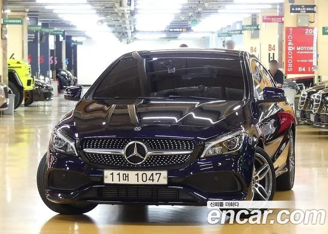 Mercedes-Benz CLA-Class C117 2018 Синий из Кореи