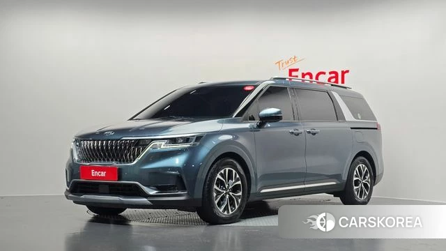 Kia Carnival 4th generation 2021 Синий из Кореи