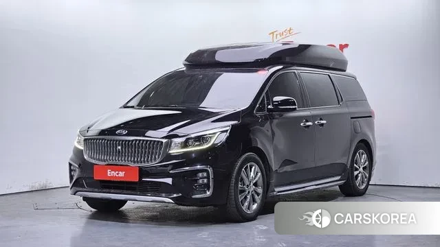 Kia The New Carnival 2018 Черный из Кореи